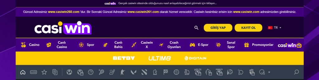 casiwin spor bahisleri
